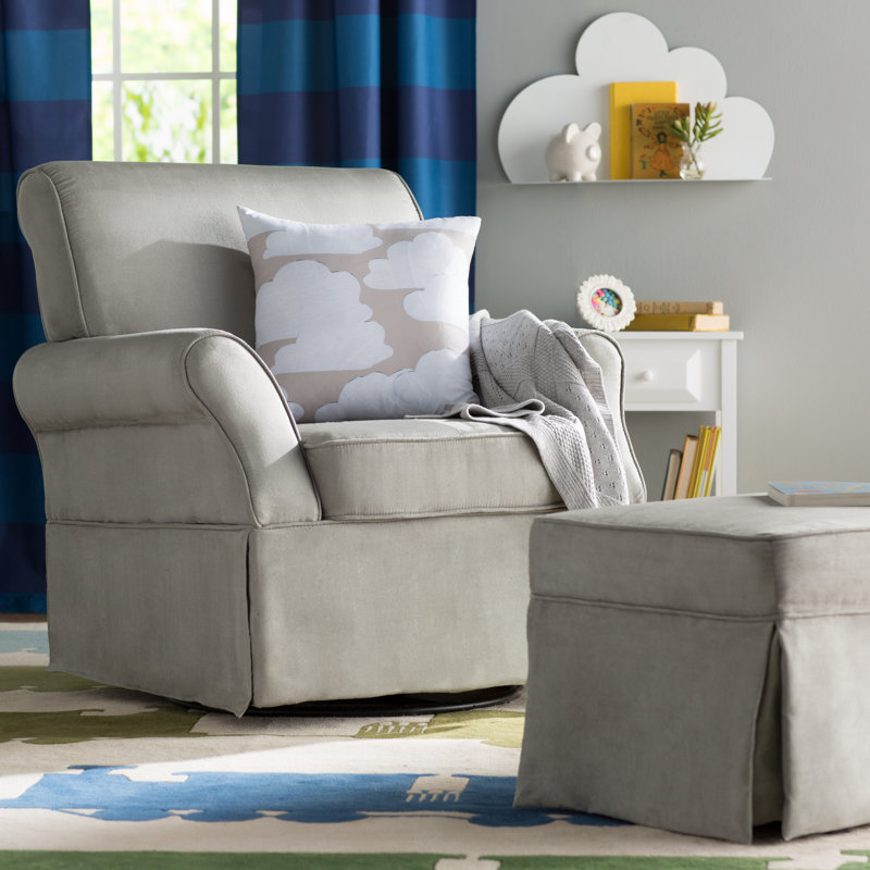 Andover Mills™ Baby & Kids Giancarlo Upholstered Swivel Glider & Reviews Wayfair
